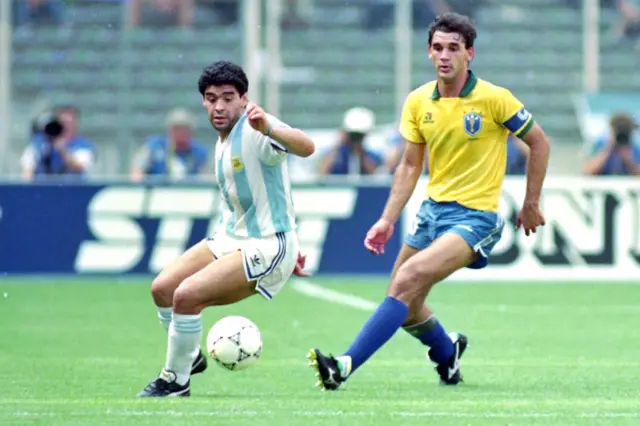 Brazil v Argentina 1990