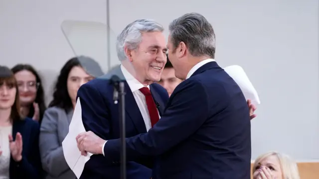 Gordon Brown and Sir Keir Starmer