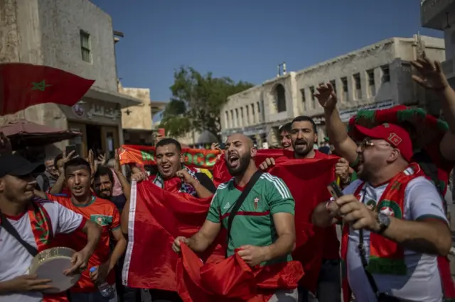 Morocco fans