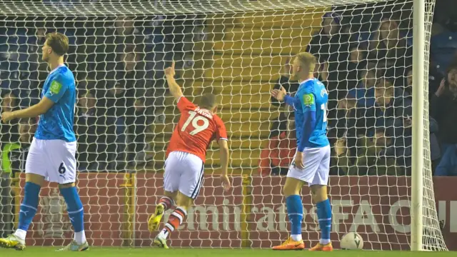 Charlton celebrate goal