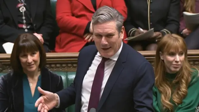 Sir Keir Starmer speaks in the House of Commons