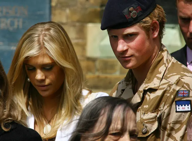 Chelsy Davy pictured with Prince Harry in May 2008