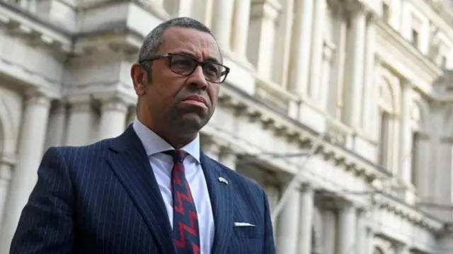 British Foreign Secretary, James Cleverly