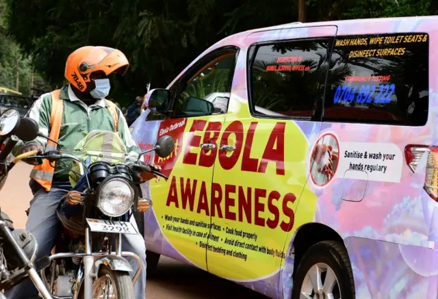 An anti-Ebola advocacy van