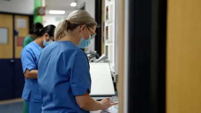 Staff at Royal Glamorgan Hospital