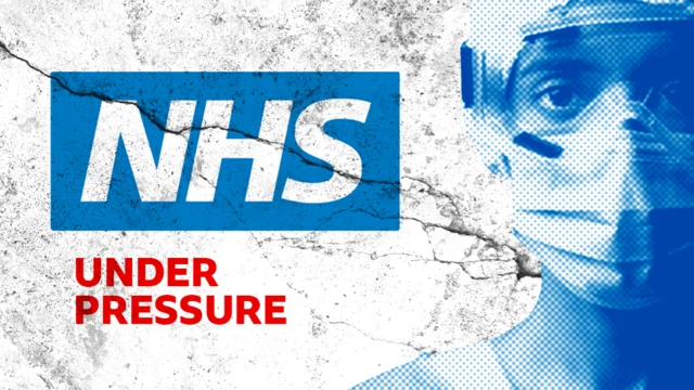 NHS under pressure graphic