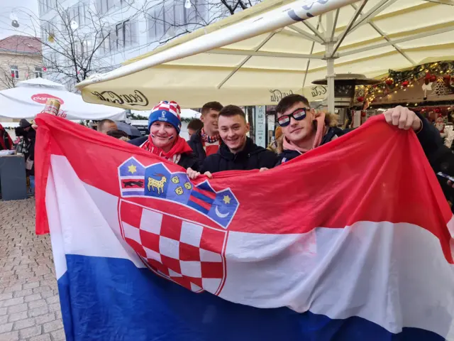 Fans in Croatia