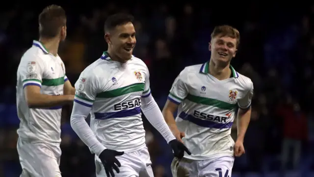 Tranmere celebrate