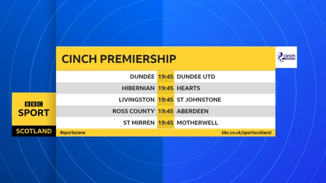 Premiership fixtures