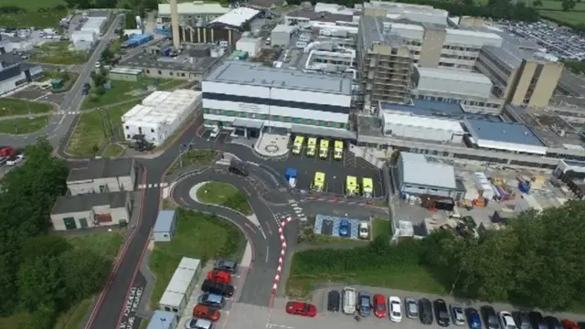 The health board has centralised vascular services to a new unit at Ysbyty Glan Clwyd