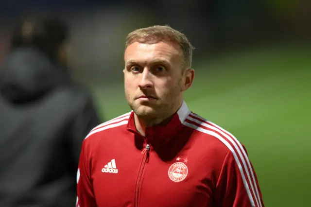 Dylan McGeouch is back in the starting XI for Aberdeen