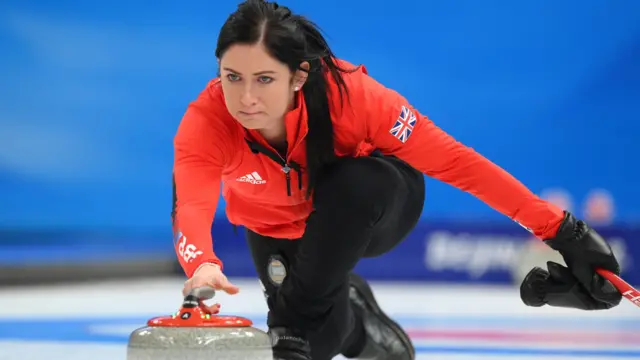 GB curling skip Eve Muirhead