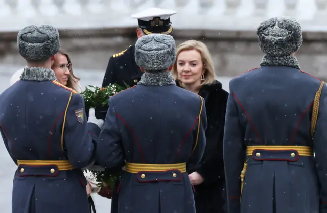 Liz Truss in Moscow