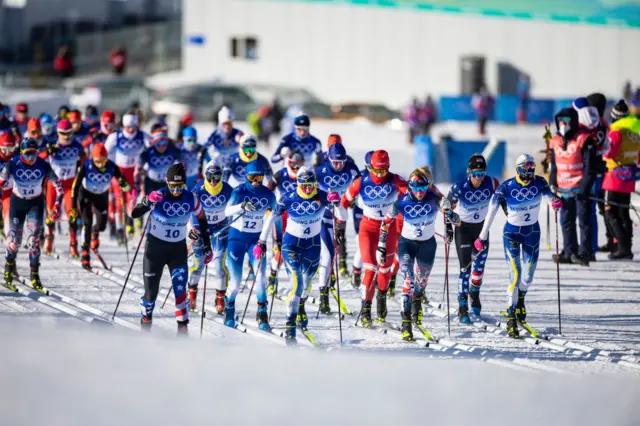 Women's cross country skiing