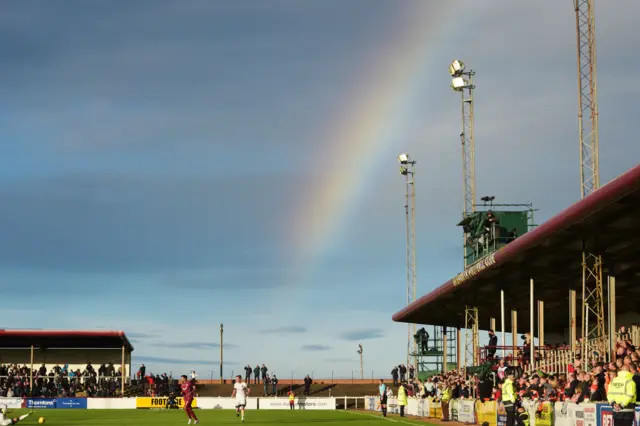 I mean, who wouldn't want to play football here?