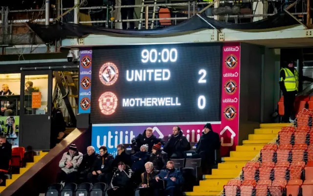 It wasn't Motherwell's night midweek