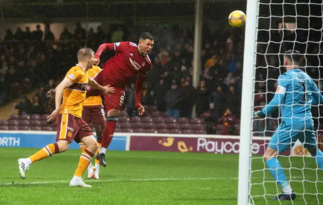 Christian Ramirez scores for Aberdeen