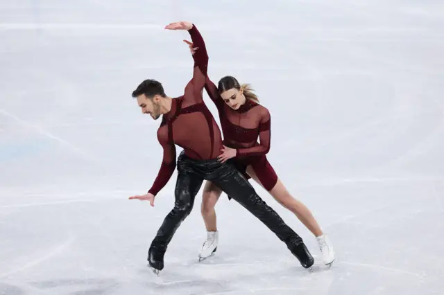 France's Gabriella Papadakis and Guillaume Cizeron