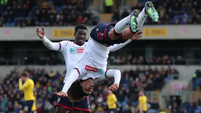 Bolton celebrate