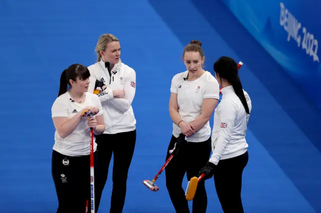 GB curling team