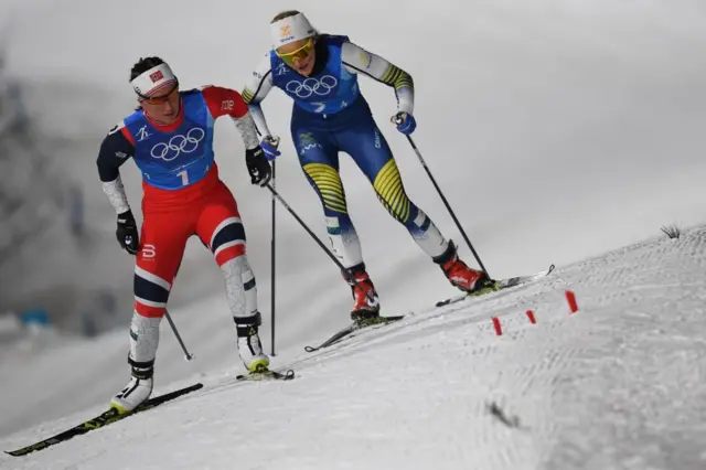 Cross-country skiing women's 4x5km relay