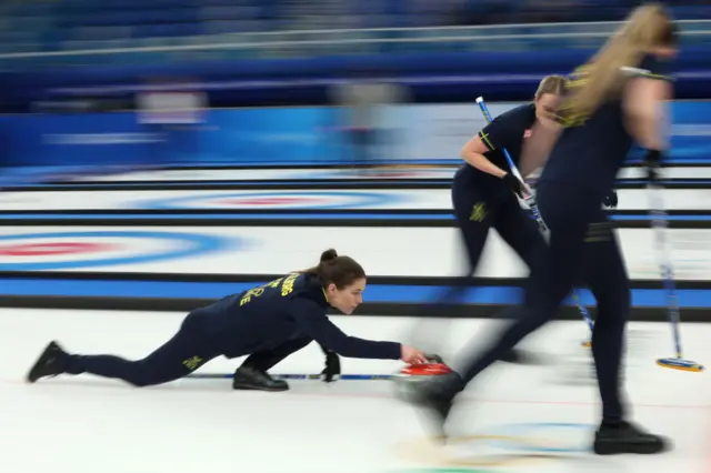 Curling - women's team Sweden