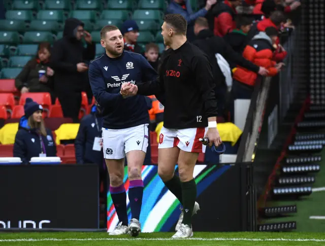 Dan Biggar and Finn Russell