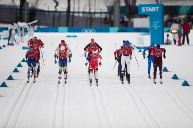 Women's cross-country relay at Winter Olympics