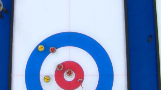 Great Britain v China in curling