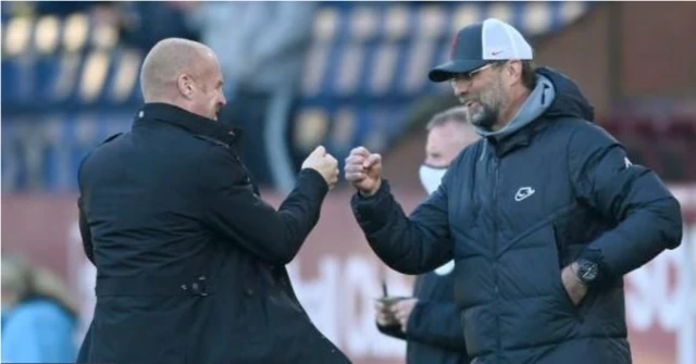 Sean Dyche and Jurgen Klopp