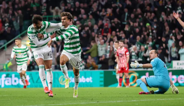 Jota opened the scoring for Celtic against Raith Rovers earlier this season