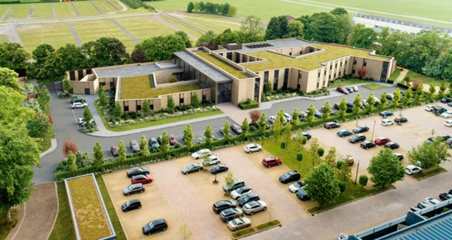 Artist impression of new hospital