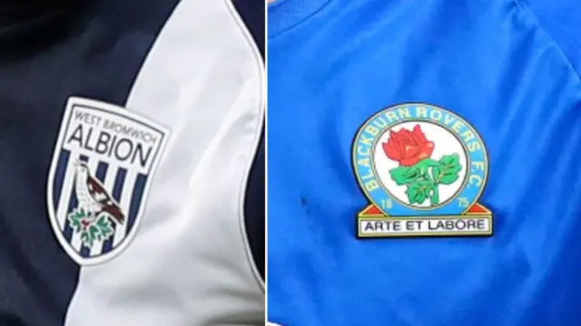 Baggies and Blackburn shirts