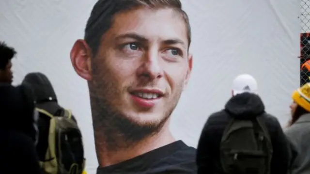 Tributes being paid to Emiliano Sala