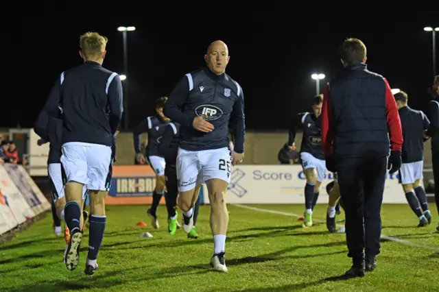 Dundee midfielder Charlie Adam