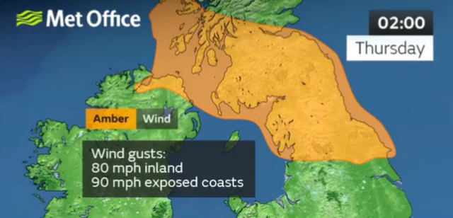 Weather graphic