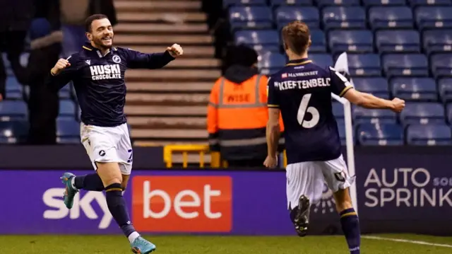 Millwall celebrate