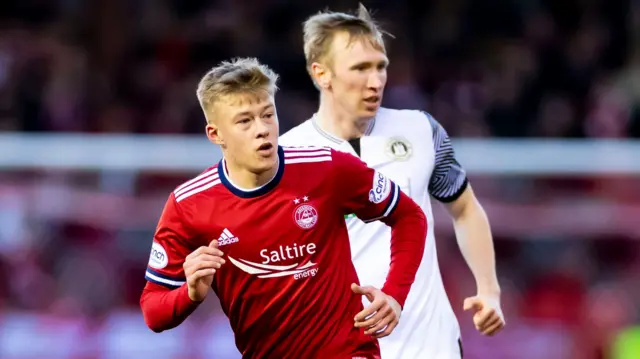 Connor Barron against Edinburgh City