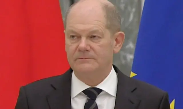 German Chancellor Olaf Scholz