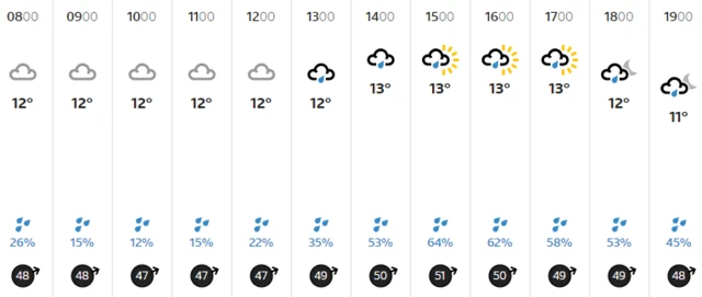 Weather graphic