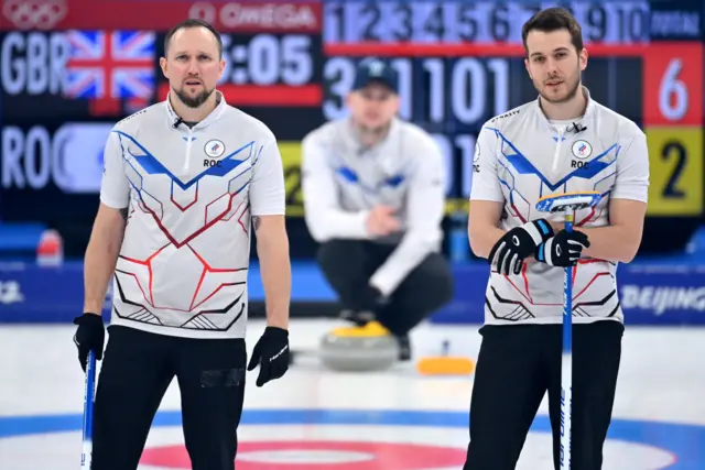 ROC in curling action