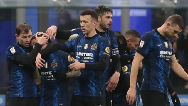 Inter Milan celebrate