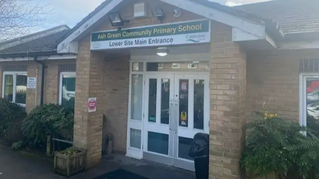 School entrance