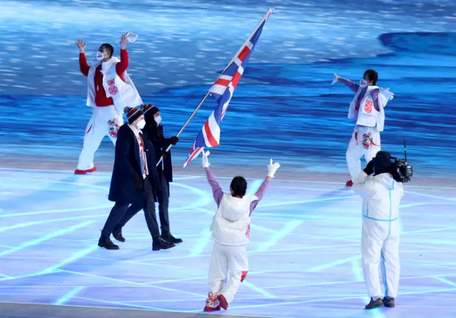 Dave Ryding and Eve Muirhead