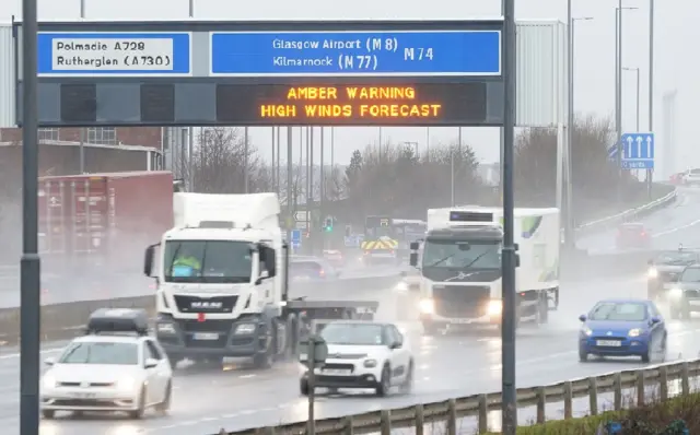 Glasgow motorway