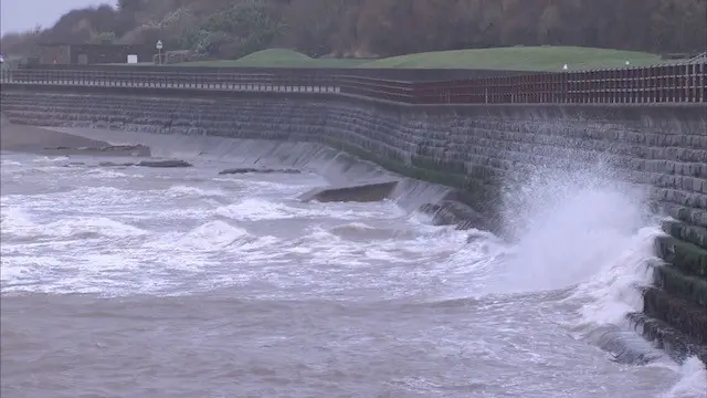 Waves at Maryport