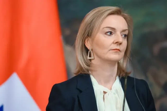 UK Foreign Secretary Liz Truss