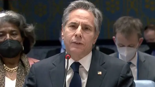 US Secretary of State Anthony Blinken