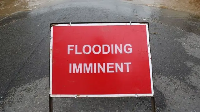 Flood sign