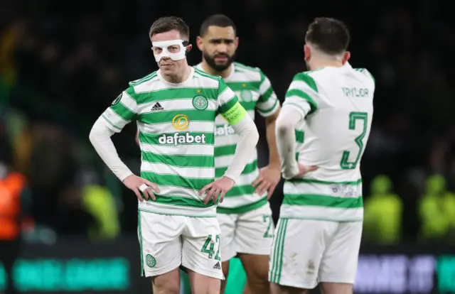 Celtic were well beaten at home